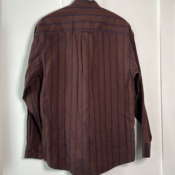 Vintage 80/90s Ungaro Uomo Paris Button Down - M - Picture 4 of 5